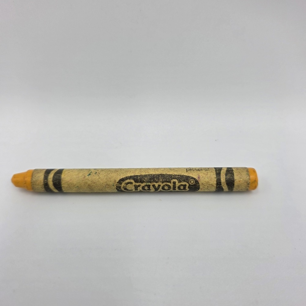Crayola Single Dandelion Crayon Retired Rare Hard To Find~ Used
